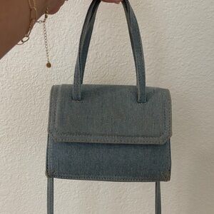 Denim Zara Mini Cross Body Bag